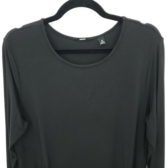 Betabrand Sweatshirt Travel Dress Silk/Modal Stretch M Black W0935-BK - Picture 7 of 16